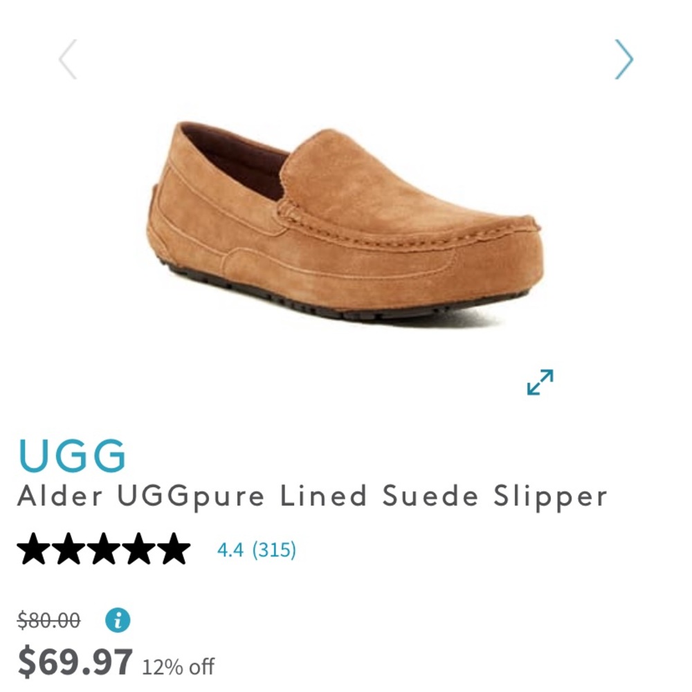 UGG ALDER SLIPPERS